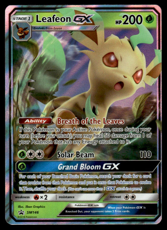 Leafeon-GX - NM - SM146 - Sun & Moon Promos