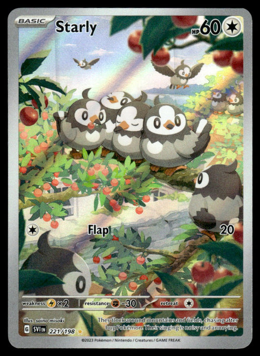Starly 221/198 - Scarlet & Violet Base Set - Scarlet & Violet