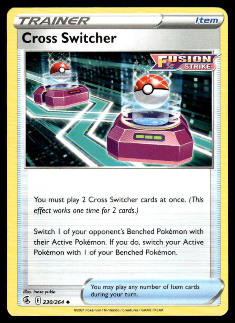 Cross Switcher 230/264 Uncomon - Fusion Strike - Sword & Shield