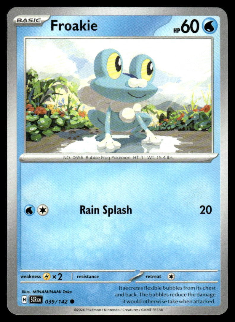 Froakie 039/142 Comun - Stellar Crown - Scarlet & Violet