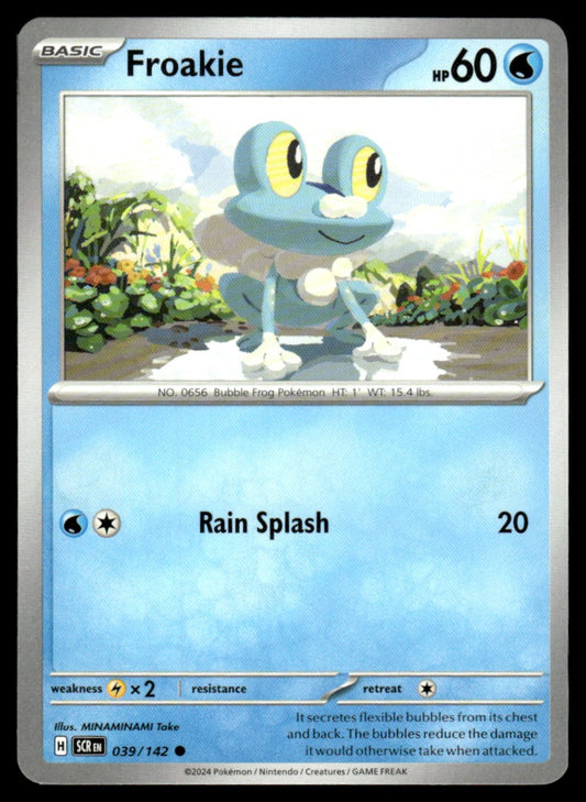 Froakie 039/142 Comun - Stellar Crown - Scarlet & Violet