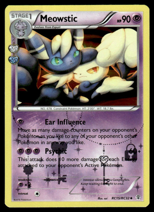 Meowstic - NM - RC15 - Generations
