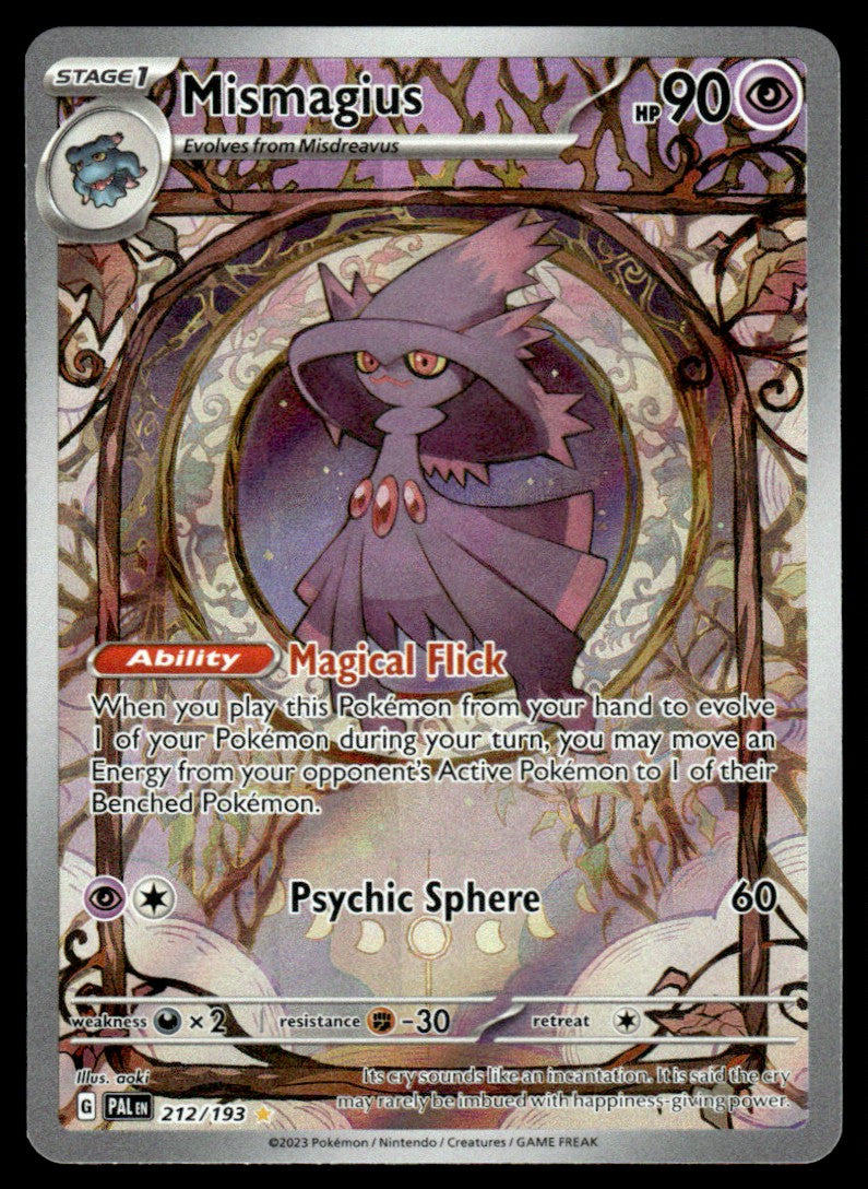 Mismagius 212/193 - Paldea Evolved - Scarlet & Violet