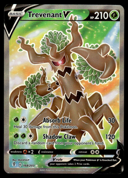 Trevenant V 168/203 - Evolving Skies - Sword & Shield