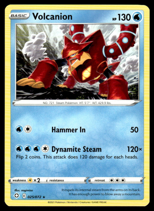 Volcanion 025/072 Rare - Shining Fates - Sword & Shield