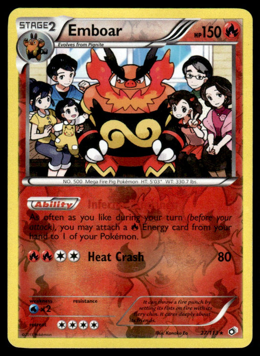 LP - Emboar 27 - Reverse - Legendary Treasures