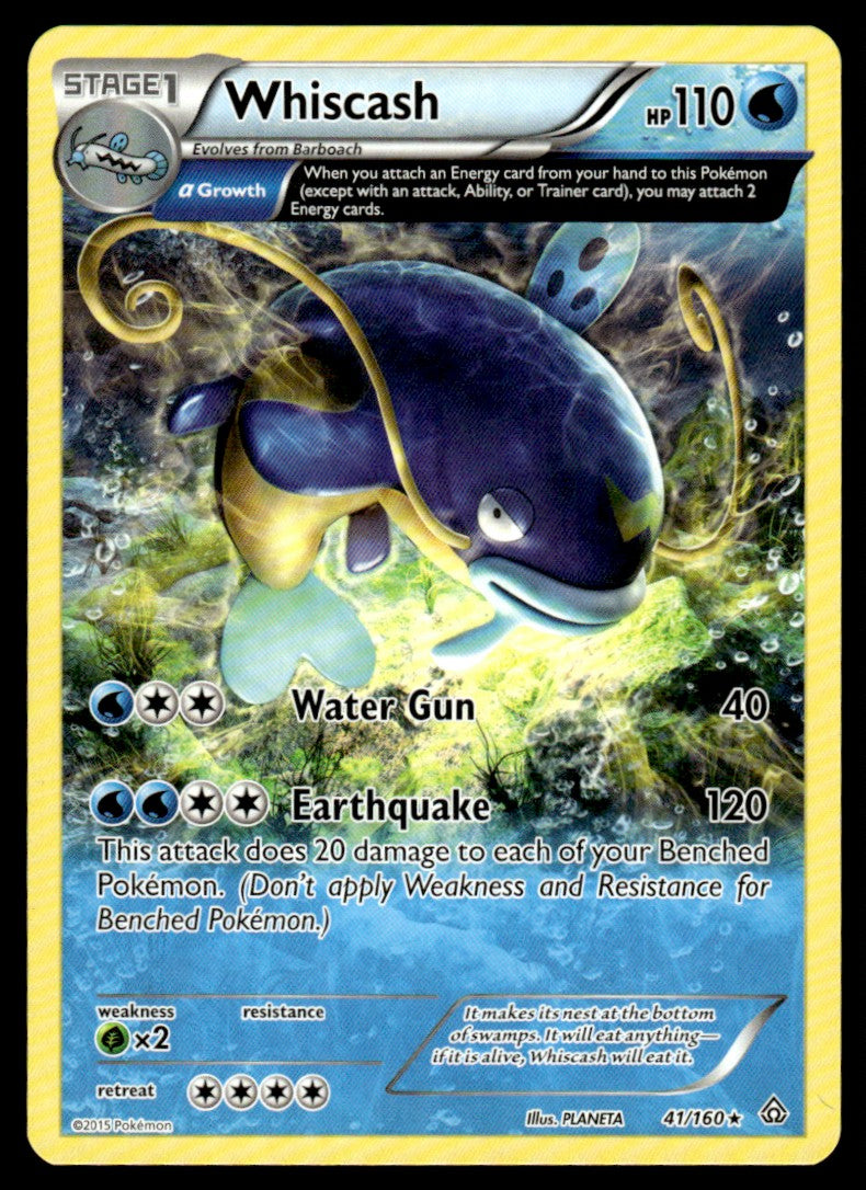 Whiscash - No Holo - NM - 41 - Primal Clash