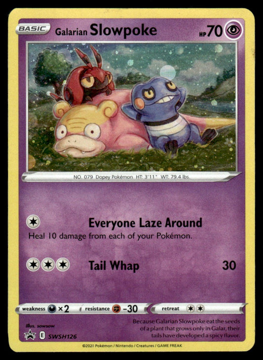 Galarian Slowpoke (Cosmo Holo) SWSH126/PRSS - Sword & Shield Promos - Sword & Shield