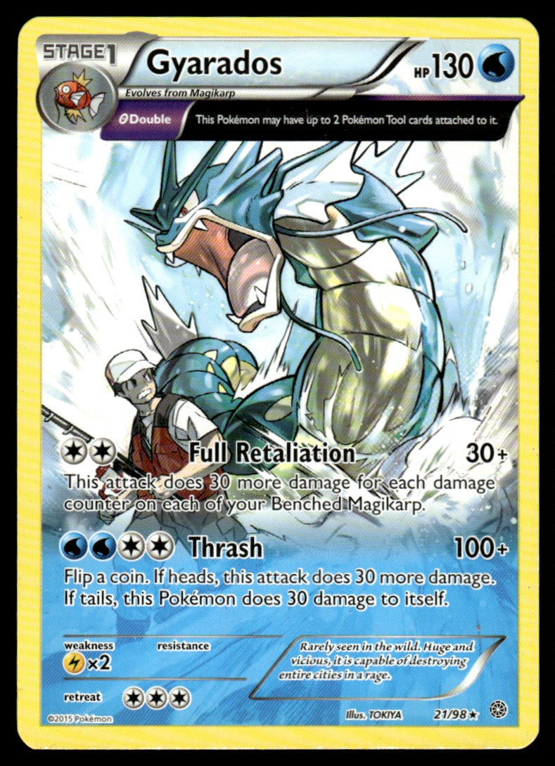 Gyarados - No Holo - LP - 21 - Ancient Origins