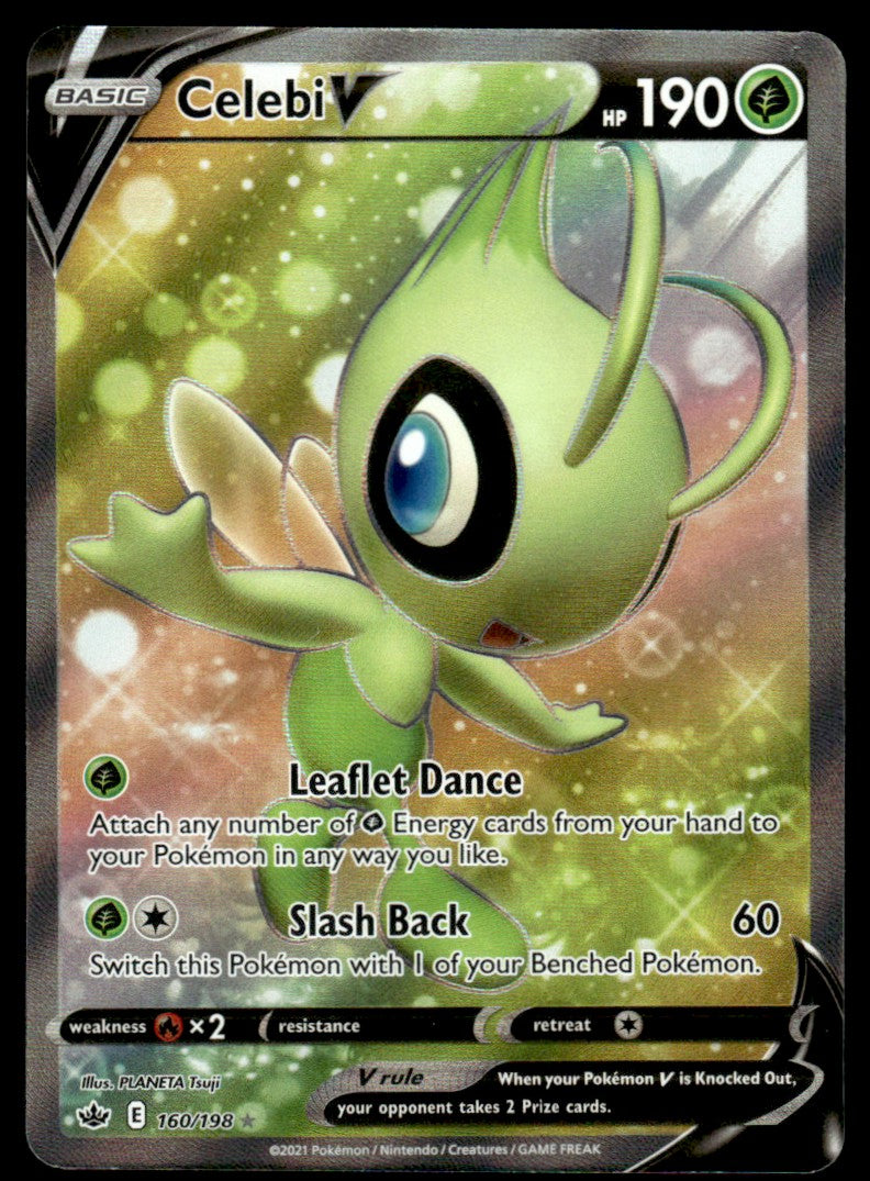 Celebi V 160/198 - Chilling Reign - Sword & Shield