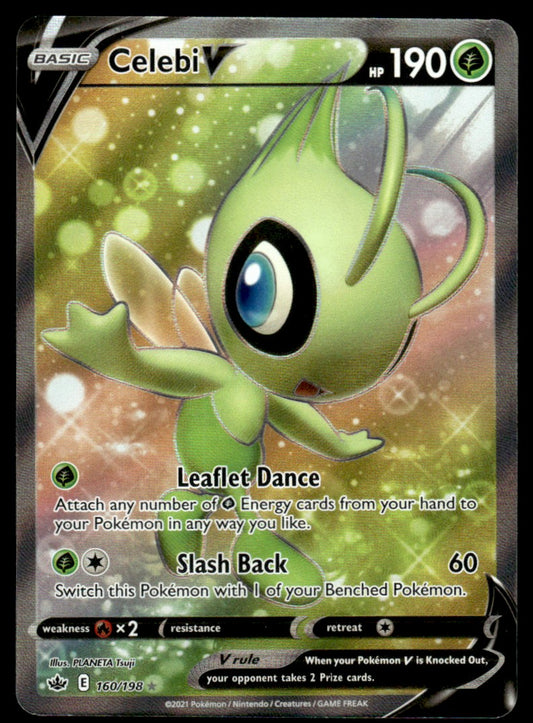 Celebi V 160/198 - Chilling Reign - Sword & Shield