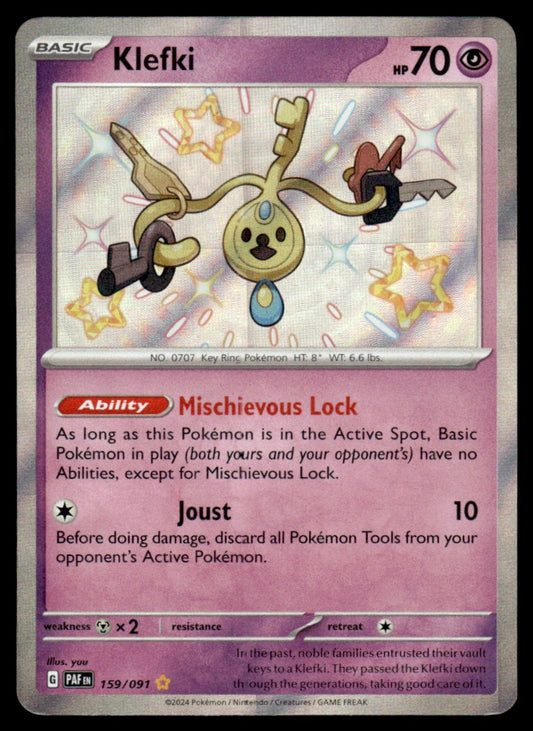 Klefki 159/091 - Paldean Fates - Scarlet & Violet