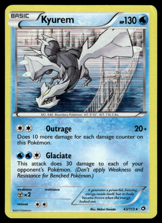 LP - Kyurem 43 - Holo - Legendary Treasures