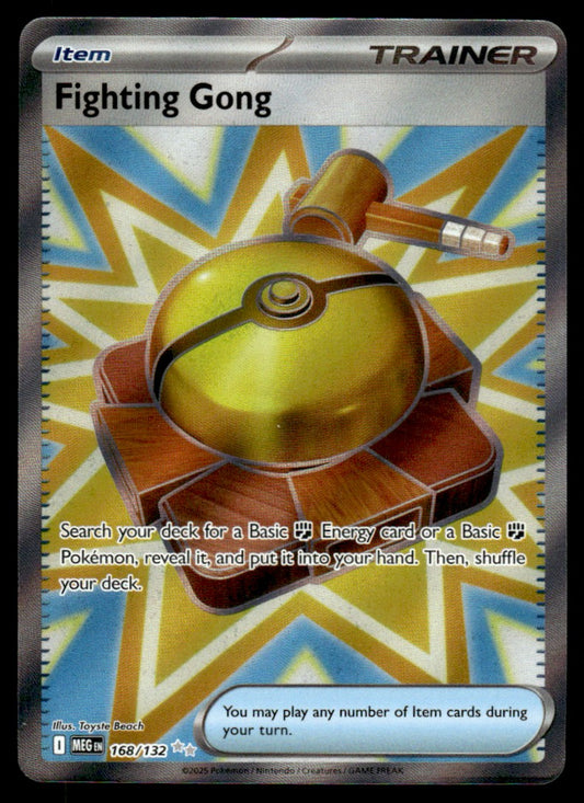 Fighting Gong 168/132 - Mega Evolution Base Set - Mega Evolution