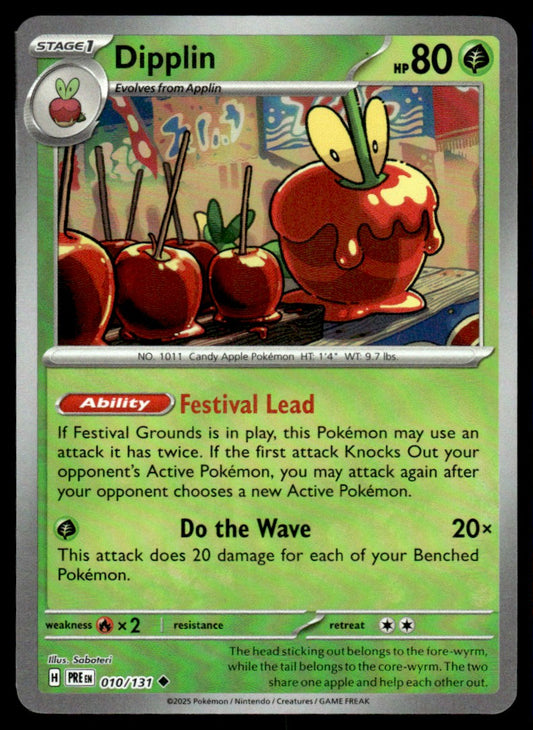 Dipplin (Master Ball Patern) 010/131 - Prismatic Evolutions - Scarlet & Violet