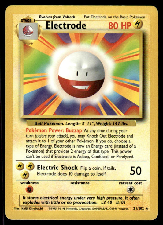 LP Electrode 21 No Holo - Base Set