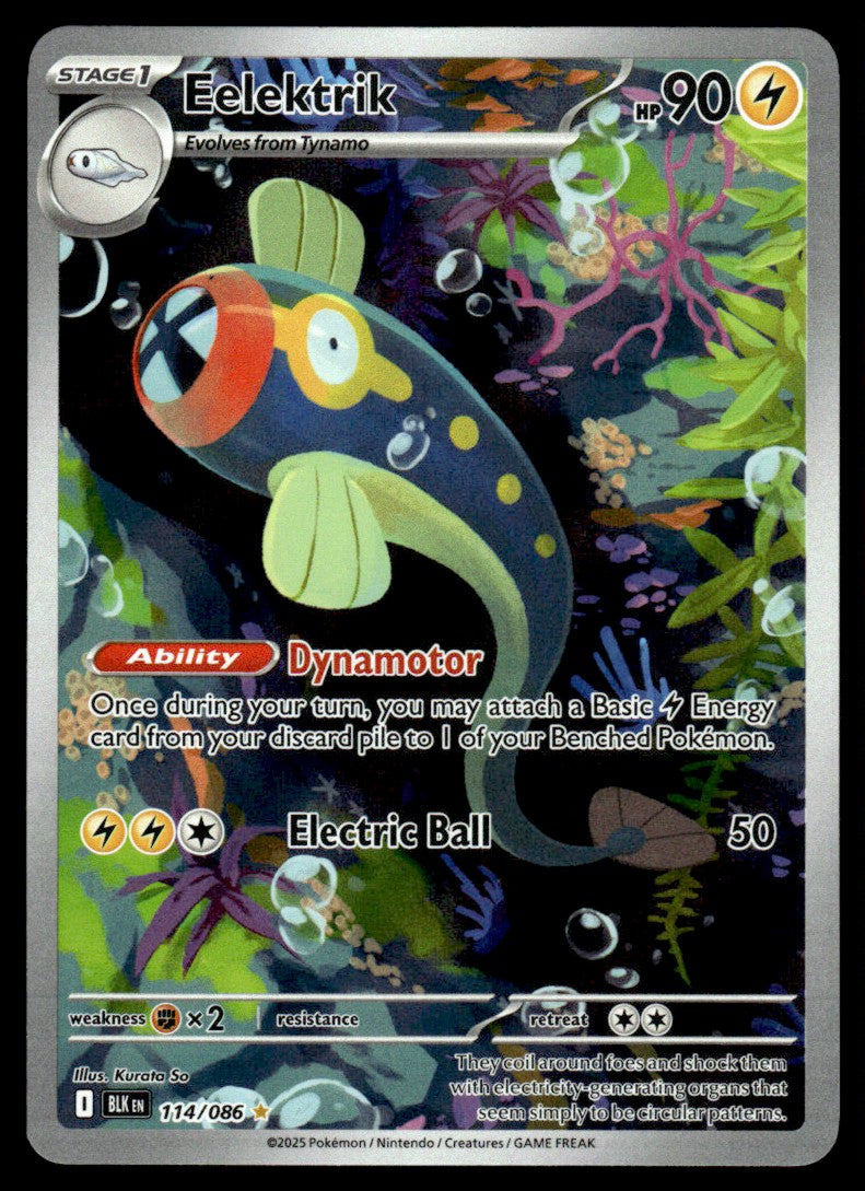 Eelektrik 114/086 - Black Bolt - Scarlet & Violet