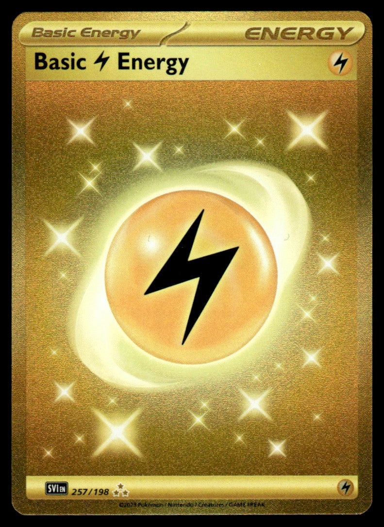Basic Lightning Energy 257 - Scarlet & Violet Base Set - Scarlet & Violet