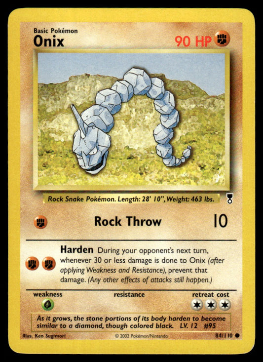 LP Onix 84 No Holo - Legendary Collection