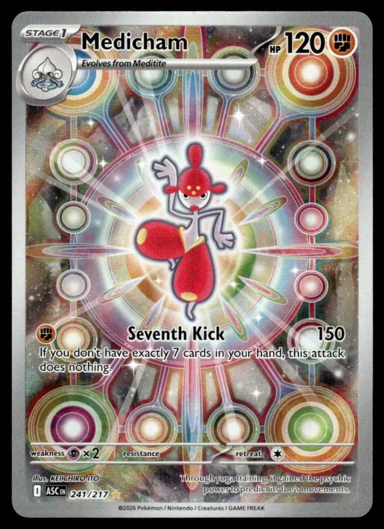Medicham 241/217 - Ascended Heroes - Mega Evolution