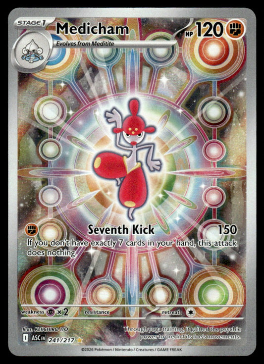 Medicham 241/217 - Ascended Heroes - Mega Evolution