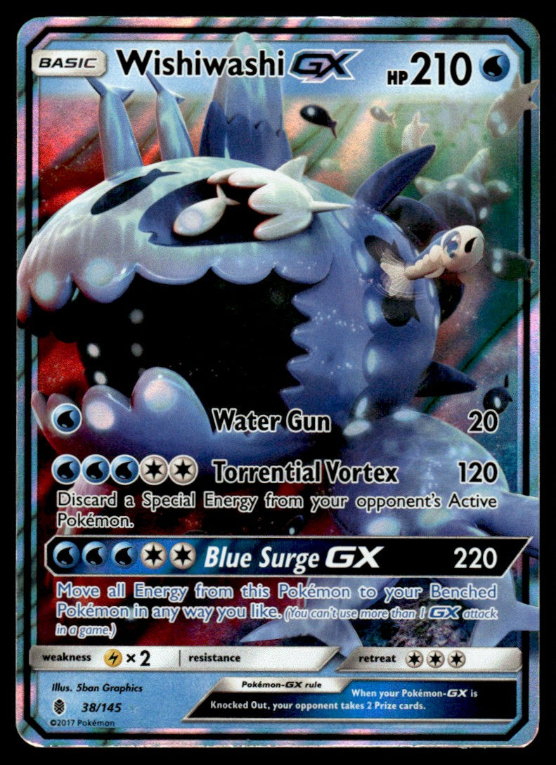 LP Wishiwashi-GX 38 - Guardians Rising