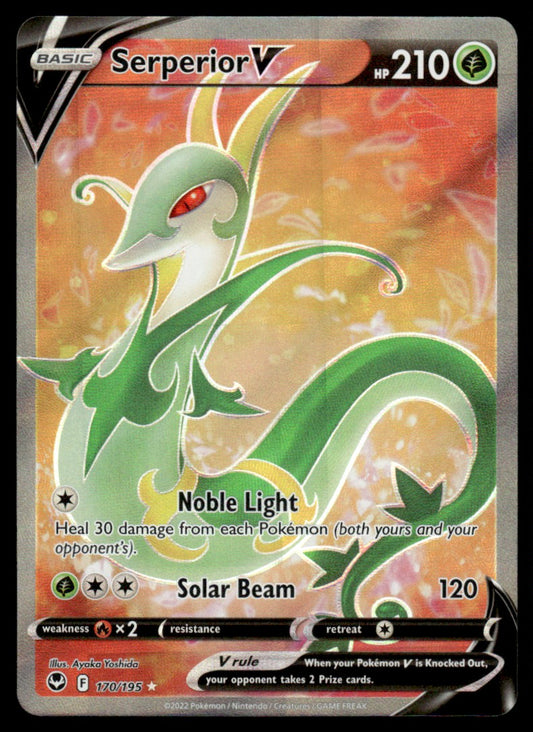 Serperior V 170/195 - Silver Tempest - Sword & Shield