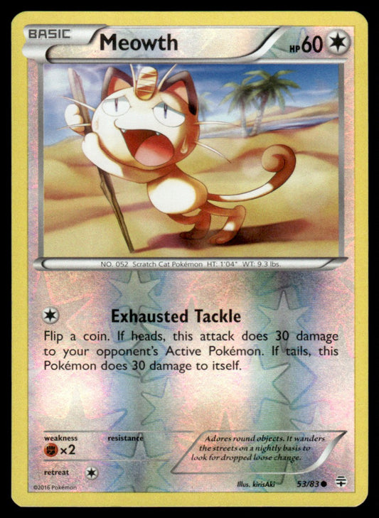 LP - Meowth 53 - Reverse - Generations