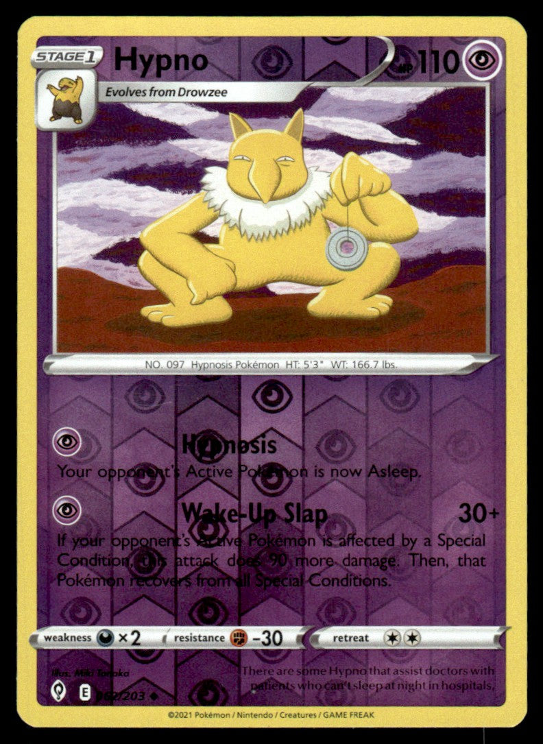 Hypno 062/203 Reverse - Evolving Skies - Sword & Shield