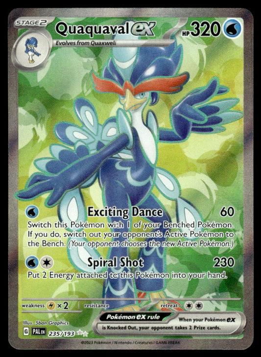 Quaquaval ex 235/193 - Paldea Evolved - Scarlet & Violet
