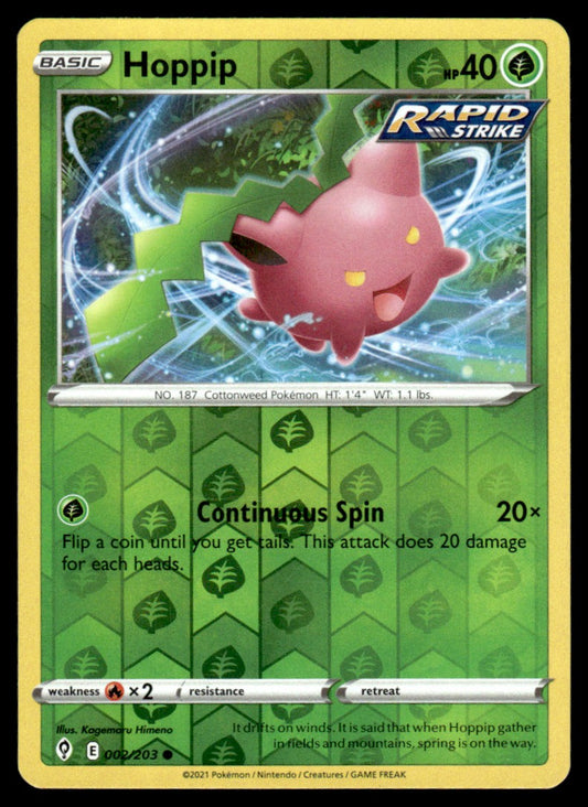 Hoppip 002/203 Reverse - Evolving Skies - Sword & Shield