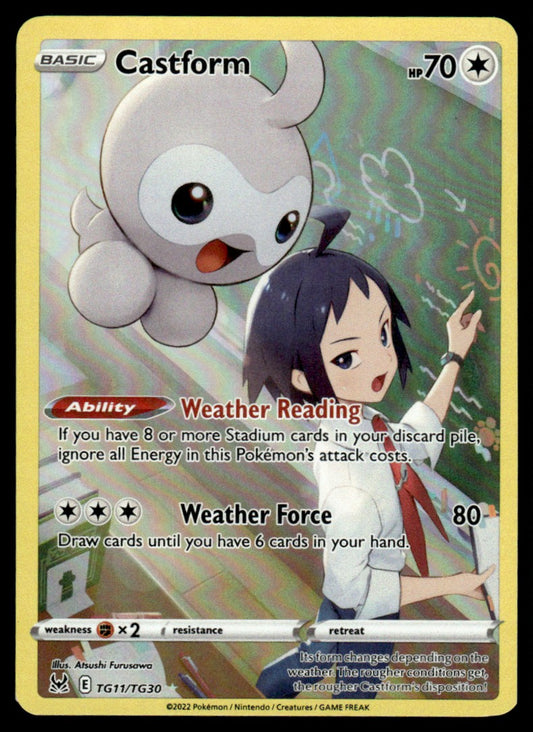 Castform TG11/TG30 - Lost Origin - Trainer Gallery - Sword & Shield