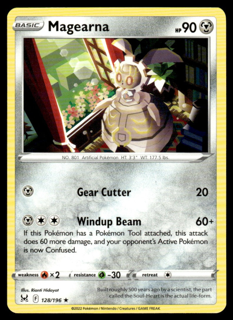 Magearna 128/196 Rare - Lost Origin - Sword & Shield