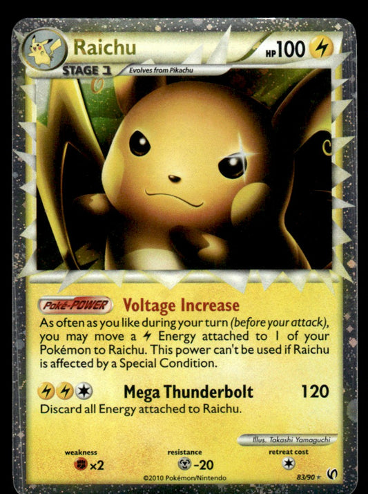 NM - Raichu (Prime) 83 - Holo - Undaunted