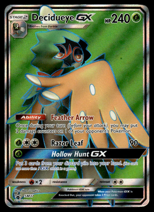 Decidueye-GX - NM - SM37 - Sun & Moon Promos