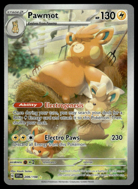 Pawmot 209/198 - Scarlet & Violet Base Set - Scarlet & Violet