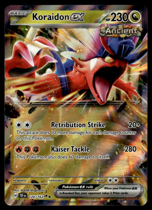 Koraidon ex 120/162 - Temporal Forces - Scarlet & Violet
