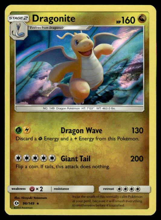 NM - Dragonite 96 - Holo - Sun & Moon