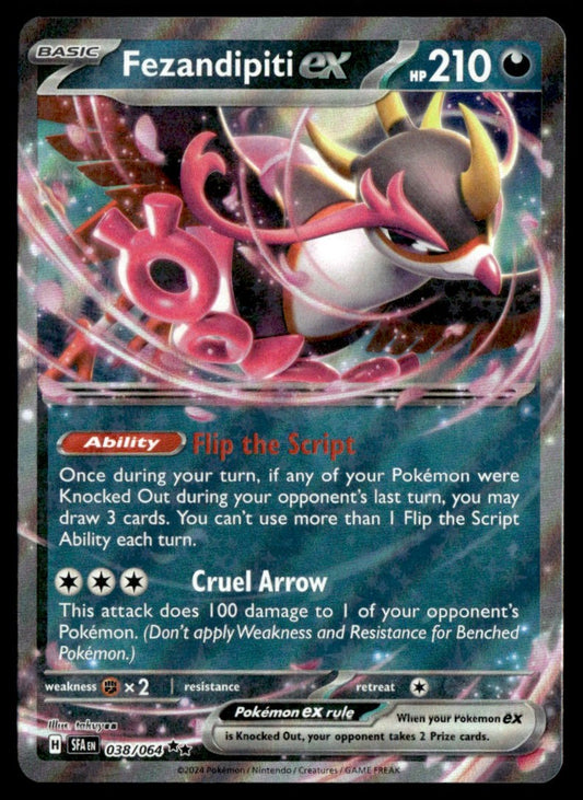 Fezandipiti ex 038/064 - Shrouded Fable - Scarlet & Violet