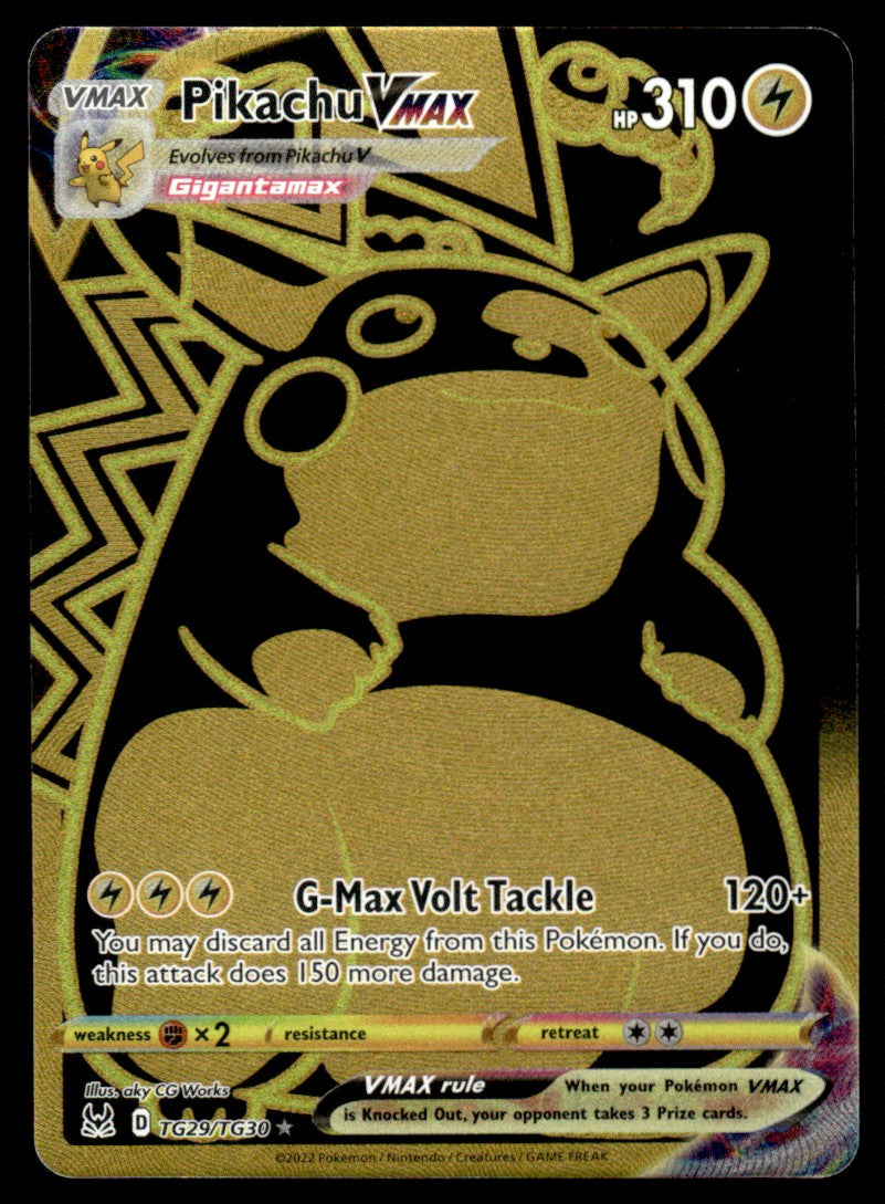 Pikachu VMAX TG29/TG30 - Lost Origin - Trainer Gallery - Sword & Shield