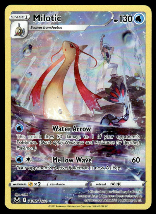 Milotic TG02/TG30 - Silver Tempest - Trainer Gallery - Sword & Shield