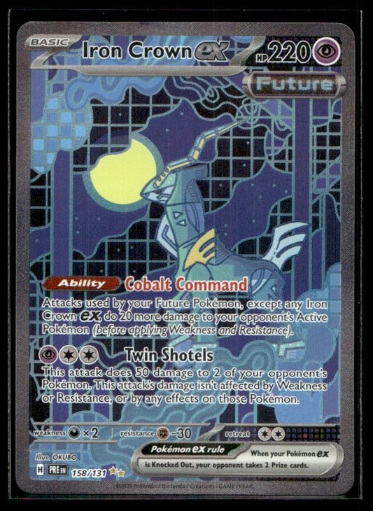 Iron Crown ex 158/131 - Prismatic Evolutions - Scarlet & Violet