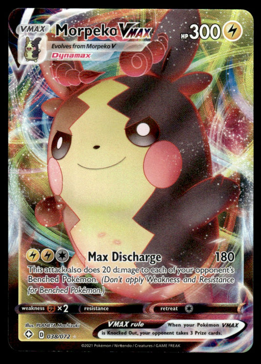 Morpeko VMAX 038/072 - Shining Fates - Sword & Shield