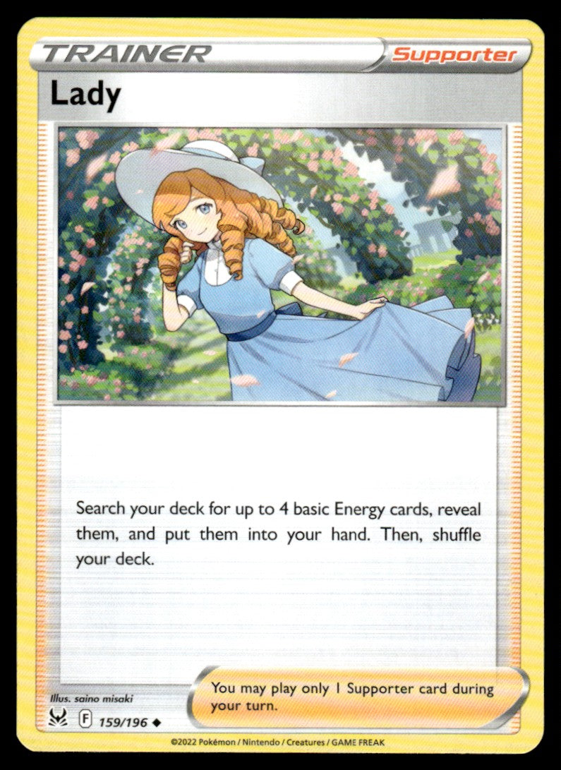 Lady 159/196 Uncomon - Lost Origin - Sword & Shield