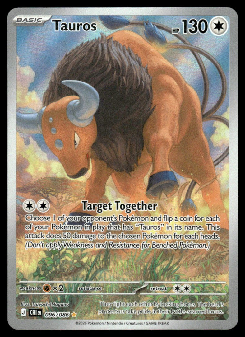 Tauros 096/086 - Chaos Rising - Mega Evolution