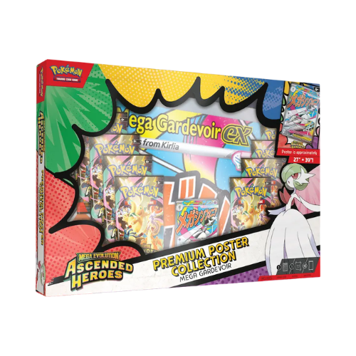 Combo - Ascended Heroes Poster Collection (PAR) + Perfect Order Elite Trainer Box - Ingles