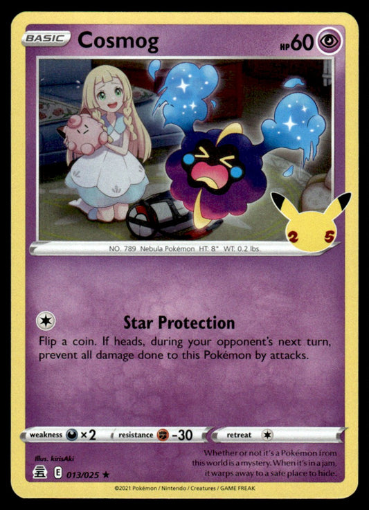 Cosmog 013/025 Holo - Celebrations - Sword & Shield