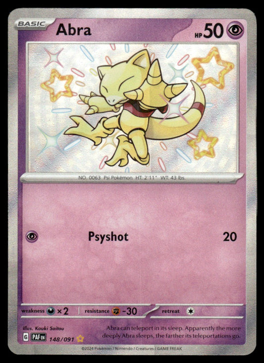 Abra 148/091 - Paldean Fates - Scarlet & Violet