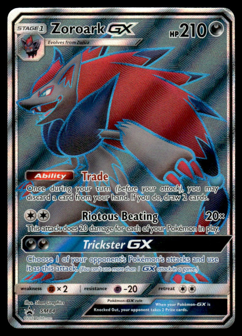 Zoroark GX - LP - SM84 - Sun & Moon Promos