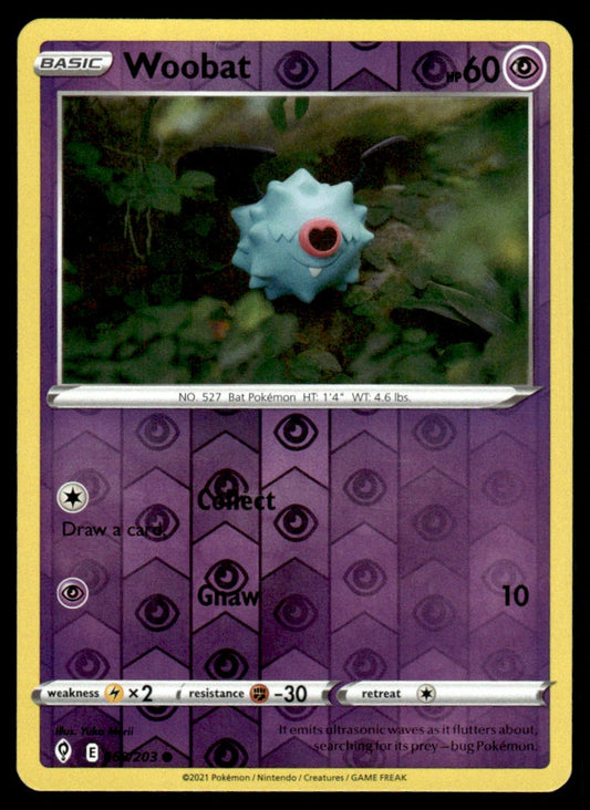 Woobat 068/203 Reverse - Evolving Skies - Sword & Shield